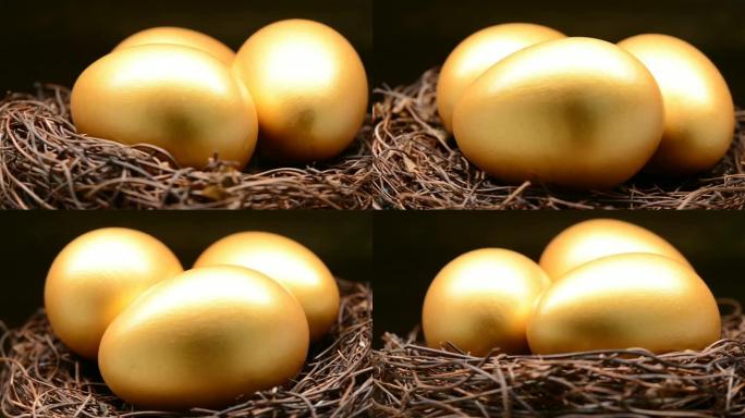 鸟巢旋转的金蛋