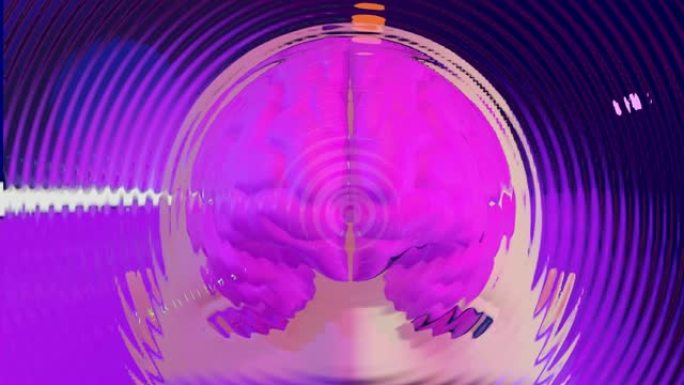 脑电波涟漪-抽象动画