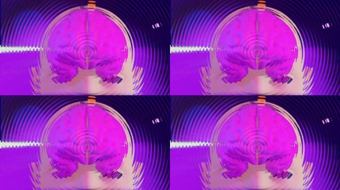 脑电波涟漪-抽象动画