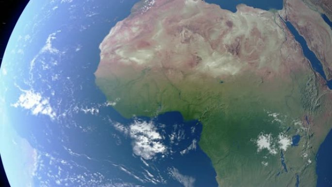 与中非共和国接壤的地球