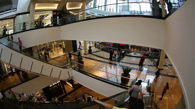 阿拉伯联合酋长国迪拜的阿联酋购物中心