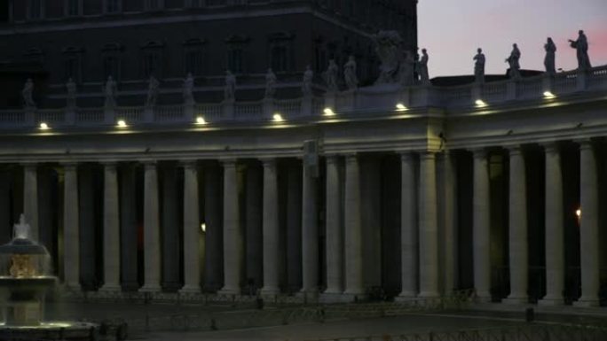 梵蒂冈夜广场