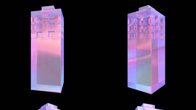 赛博朋克 建筑抽象艺术书本场景游戏大厦