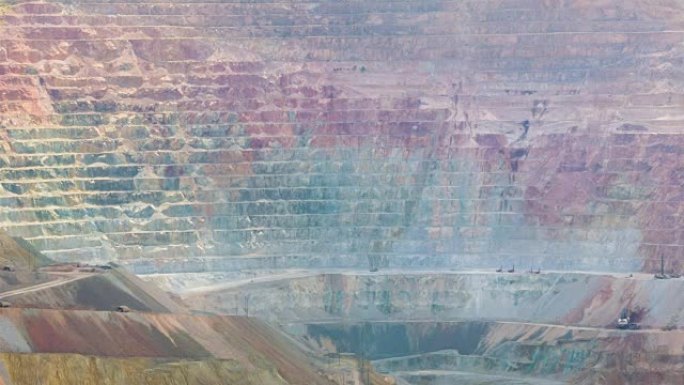 露天矿金属矿山，美国新墨西哥州