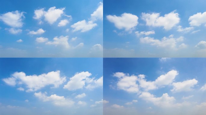 蓝天白云视频延时4