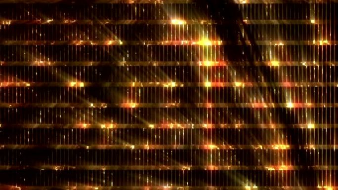 发光的金色背景