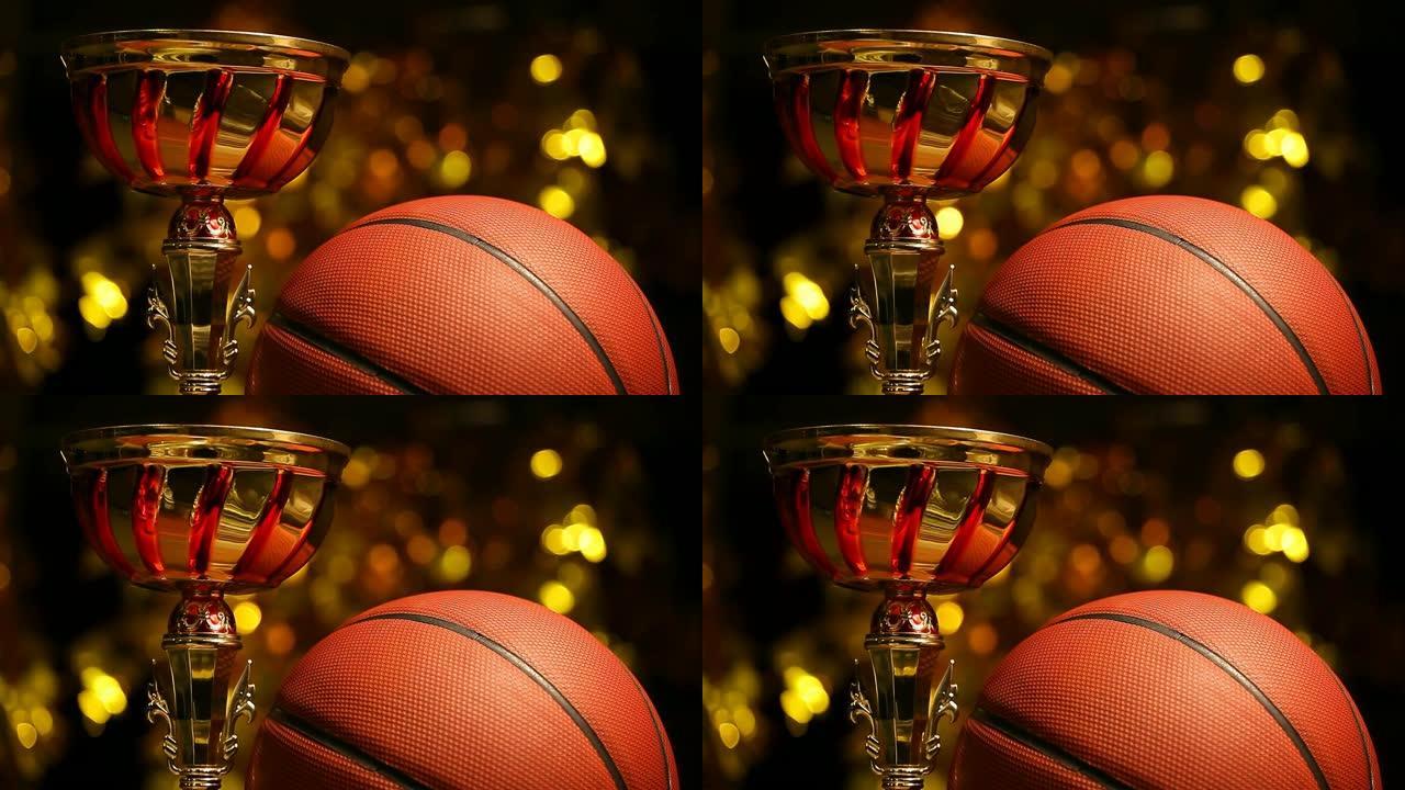 篮球球金杯高清镜头
