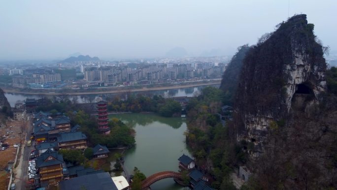 12组桂林 地标 象鼻山 象山区 漓江