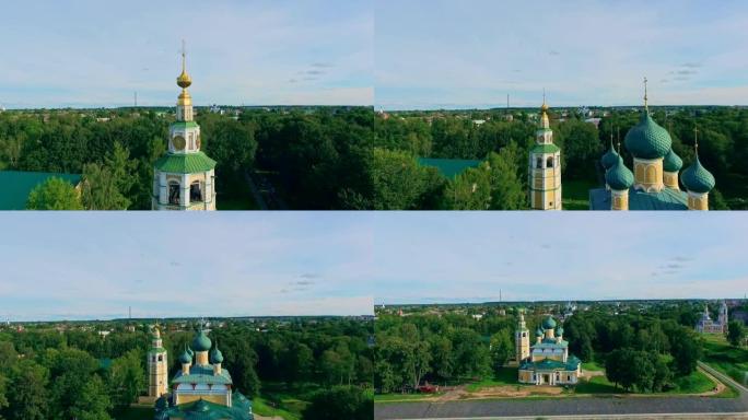 俄罗斯伏尔加河乌格里奇的景色