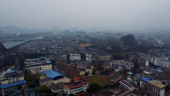 12组桂林 地标 象鼻山 象山区 漓江