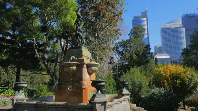 悉尼皇家植物园喷泉 (4K/UHD至高清)