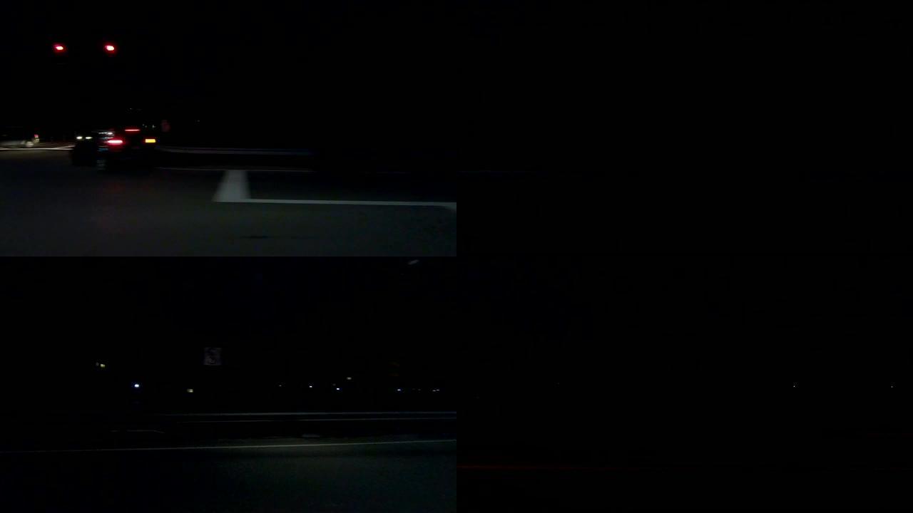 俄亥俄州十七日同步系列左视图驾驶过程板之夜