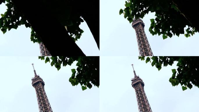 埃菲尔铁塔跟踪镜头