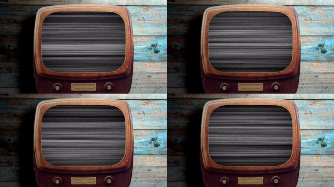 旧电视打开和关闭