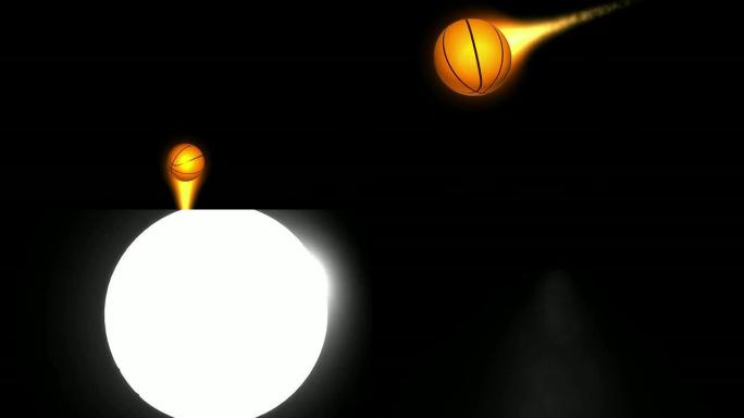 三个动画火火篮球加阿尔法