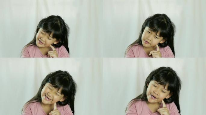 亚洲小女孩的肖像