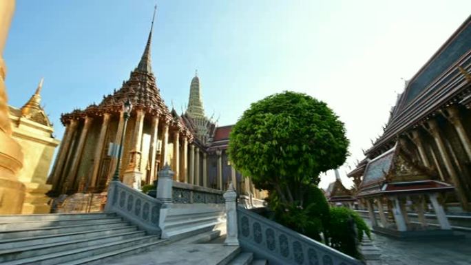 曼谷皇宫的4k视图