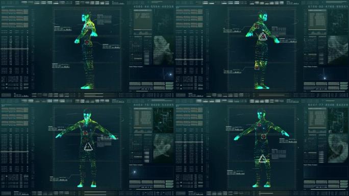 未来生物医学诊断HUD