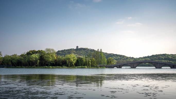 无锡市五里湖蠡湖之光延时风光4k