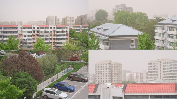 北京沙尘暴来袭