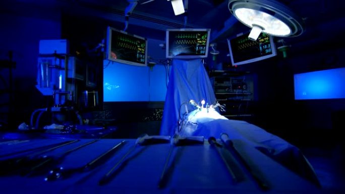 医院腹腔镜培训设施配有专业数字监视器
