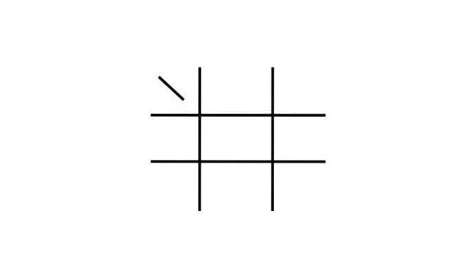 井字游戏，零和十字架或Xs和Os，是两个玩家X和O的游戏，他们轮流标记3 × 3网格中的空间。逻辑思