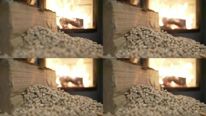 柴炉经济供暖系统视频镜头4K