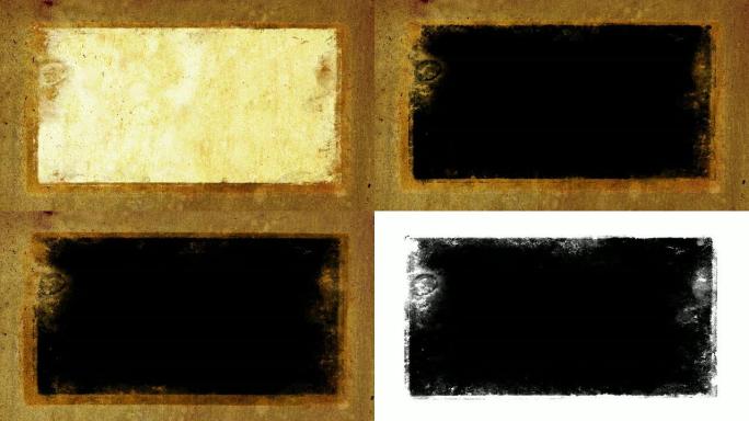 背景选择上的垃圾框架循环，带哑光