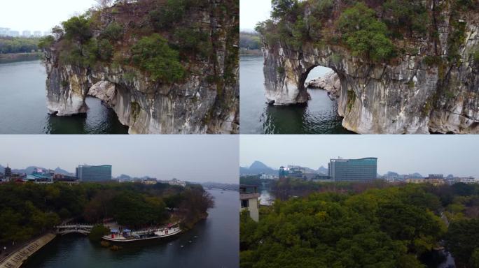 12组桂林 地标 象鼻山 象山区 漓江