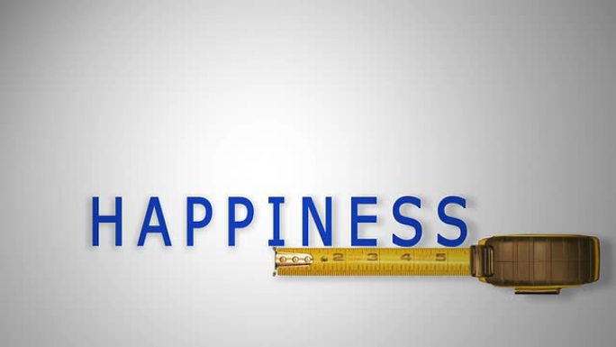 衡量幸福