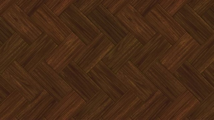 移动木质拼花地板背景。无缝循环。