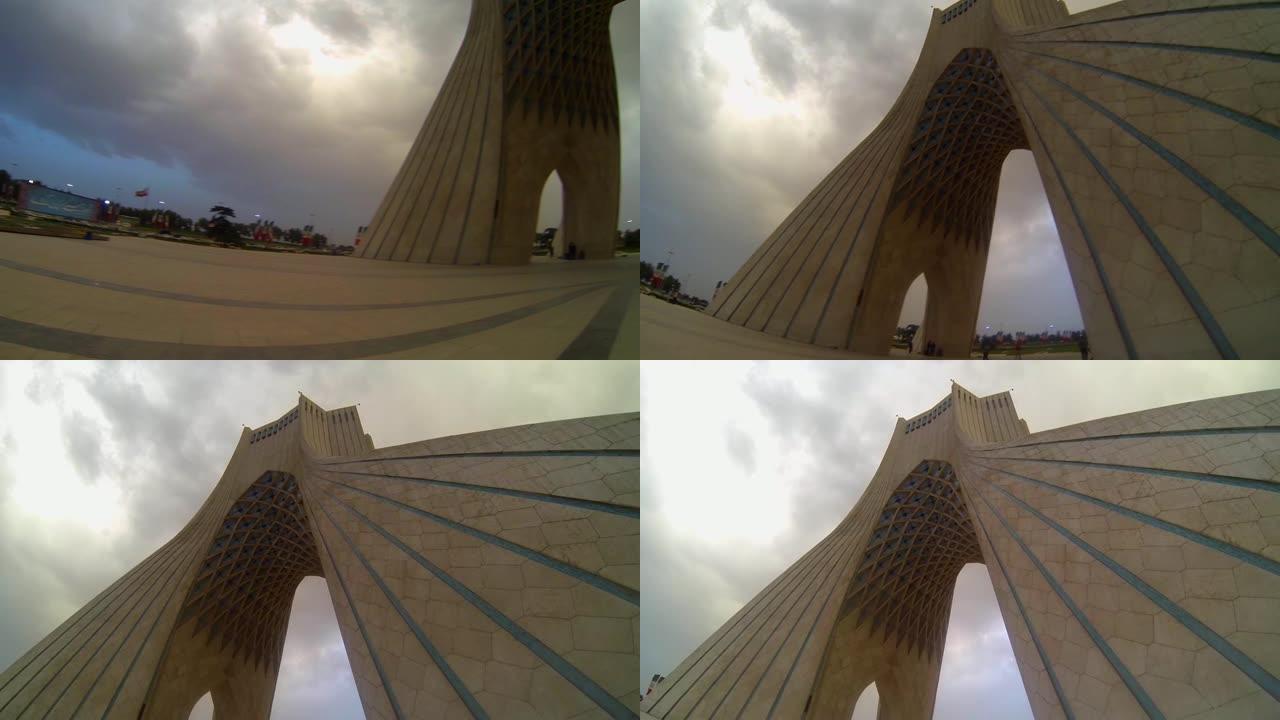 伊朗首都德黑兰的Azadi或自由塔