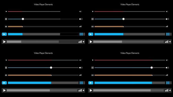 视频播放器元素