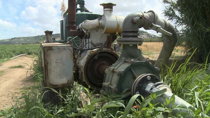 农场灌溉用柴油发动机泵