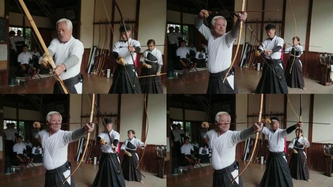 高级弓箭手练习日本九岛艺术