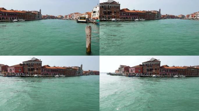 意大利威尼斯，浪漫之城，典型的威尼斯大运河景点，系列的一部分，旅游目的地