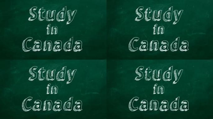 在加拿大学习