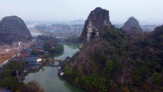 12组桂林 地标 象鼻山 象山区 漓江