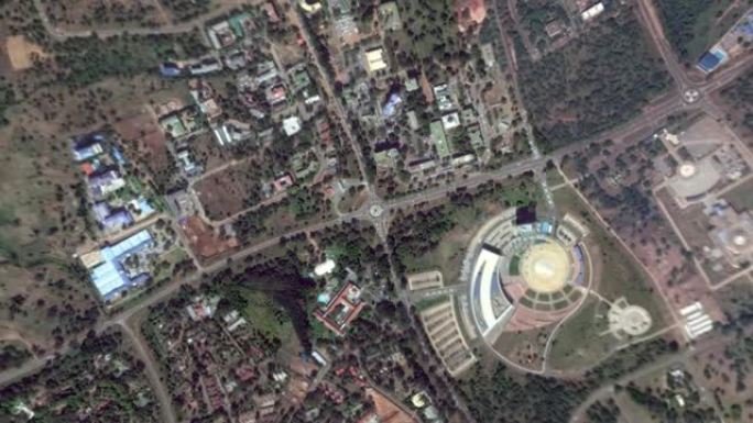 Earth Zoom In Zoom Out Lilongwe Republic of Malawi