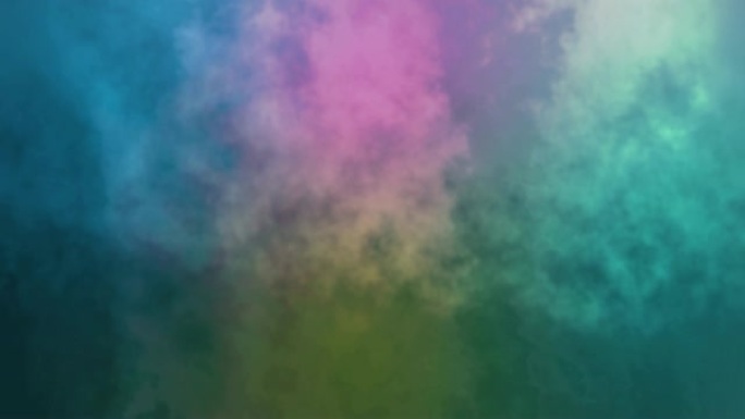 彩色抽象背景像雾或烟