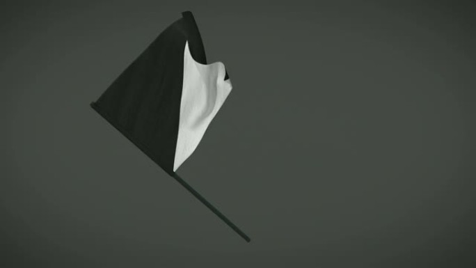 赛车旗帜-每弯黑/白旗循环动画与alpha遮罩