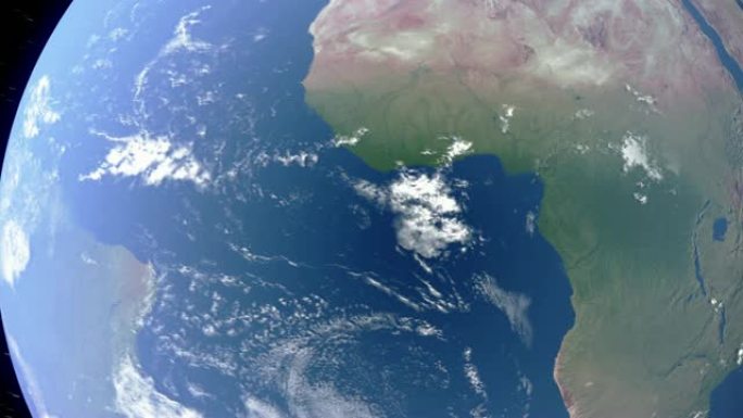 地球与赞比亚接壤