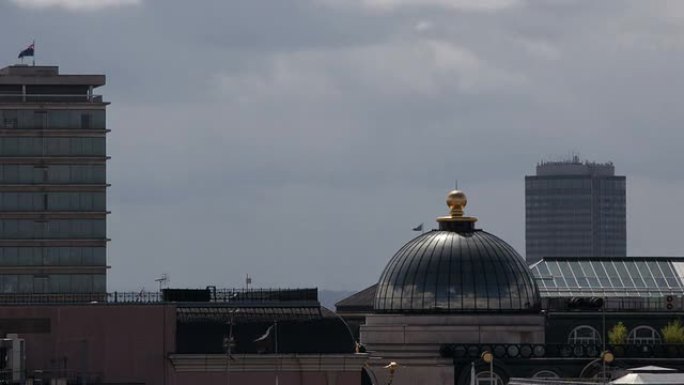 伦敦屋顶皮卡迪利标准圆顶热天