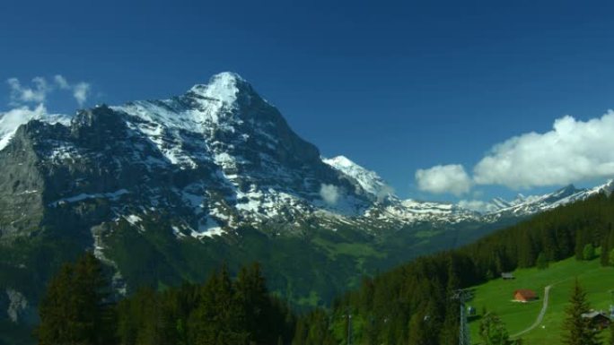 TL缆车艾格格林德瓦尔德山瑞士