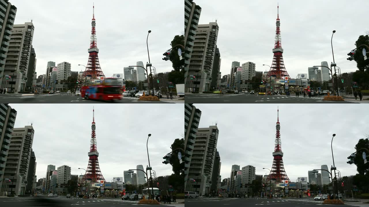 延时: 东京塔