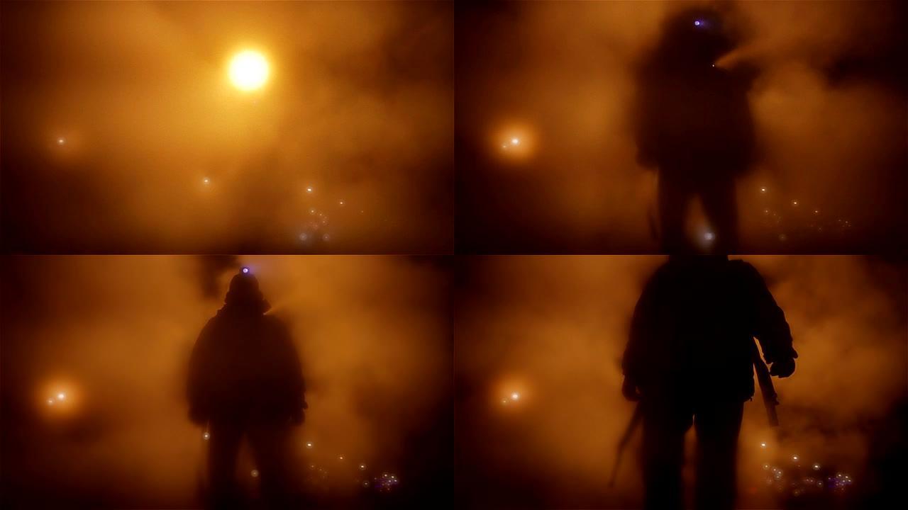 雾中的人3