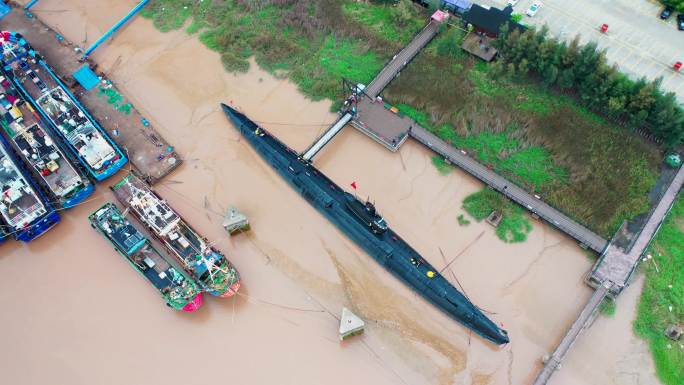 台州市椒江区椒江大桥349观光基地航拍