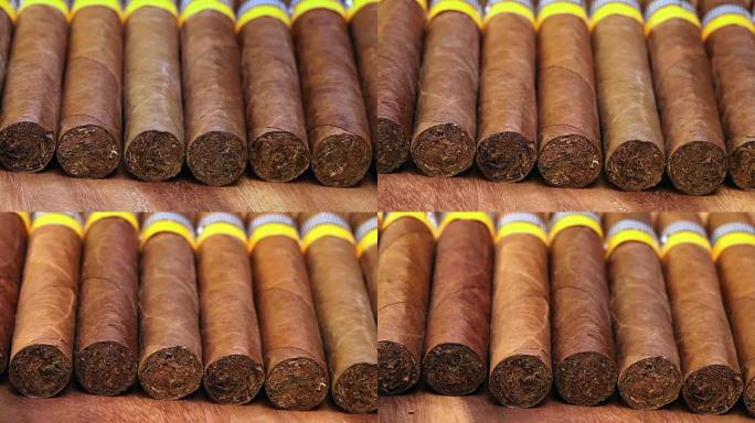 古巴雪茄，手工制作