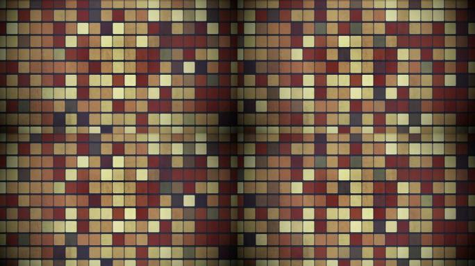 棕色闪烁的quares