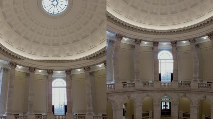 美国众议院大炮办公大楼圆形大厅，华盛顿特区